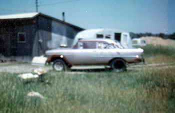 M-37 Dragway - Al Larsens Dads 55 Chevy Dragcar